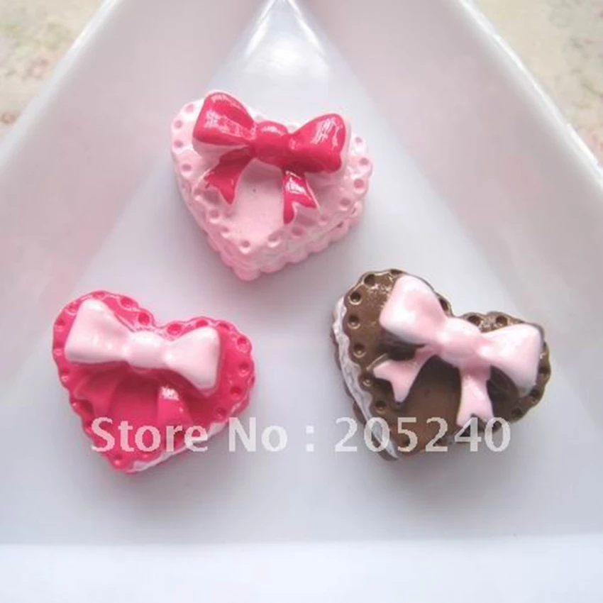 

21pcs Hot Sale Kawaii Resin Cake Craft Accessory For DIY Decoration