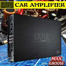 DC 12V 6800W 4 канальный автомобильный усилитель аудио стерео бас Динамик автомобильный аудио усилитель сабвуфер автомобильный аудио усилители усилитель