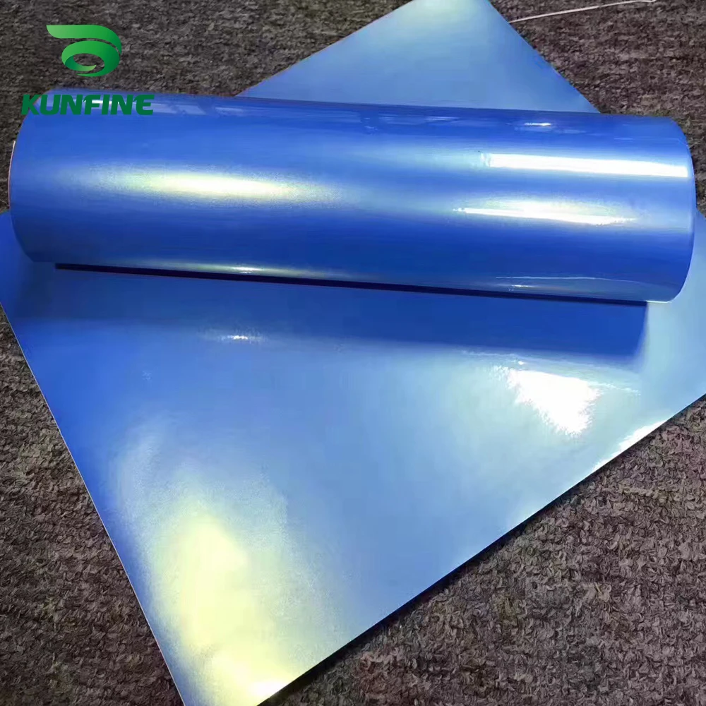Car Vinyl film Body Sticker Car sticker Dream gold sky blue (6)