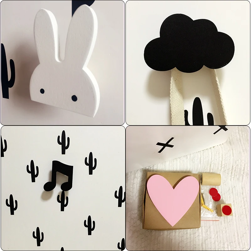 

Wooden Bunny Hooks For Kids Room Batman Bunny Hooks For Kids Room Decoration Scandinavian Children Room Hanger Hook Wall Deco