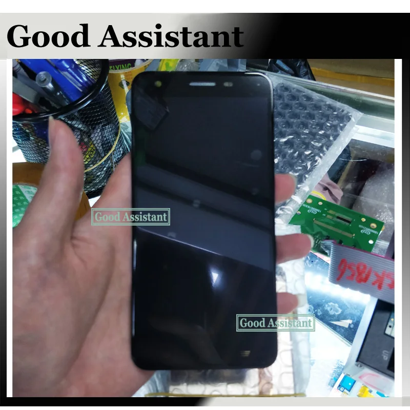 

NEW High Quality Black 5.5 inch 1920*1080 For ZTE Blade A506 Touch Screen Digitizer + LCD DIsplay Assembly