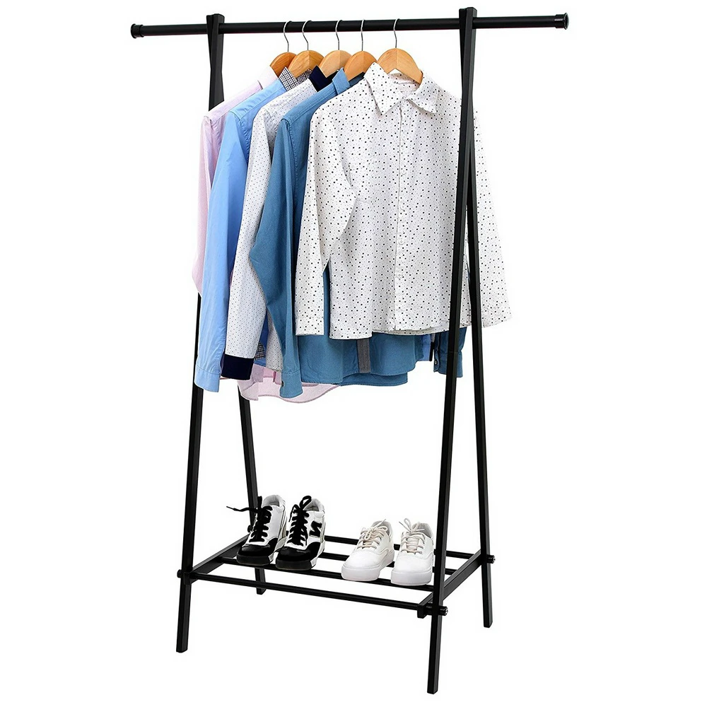 Garment Rack Clothes Storage Rack Metal Clothing Rack Coat Organizer