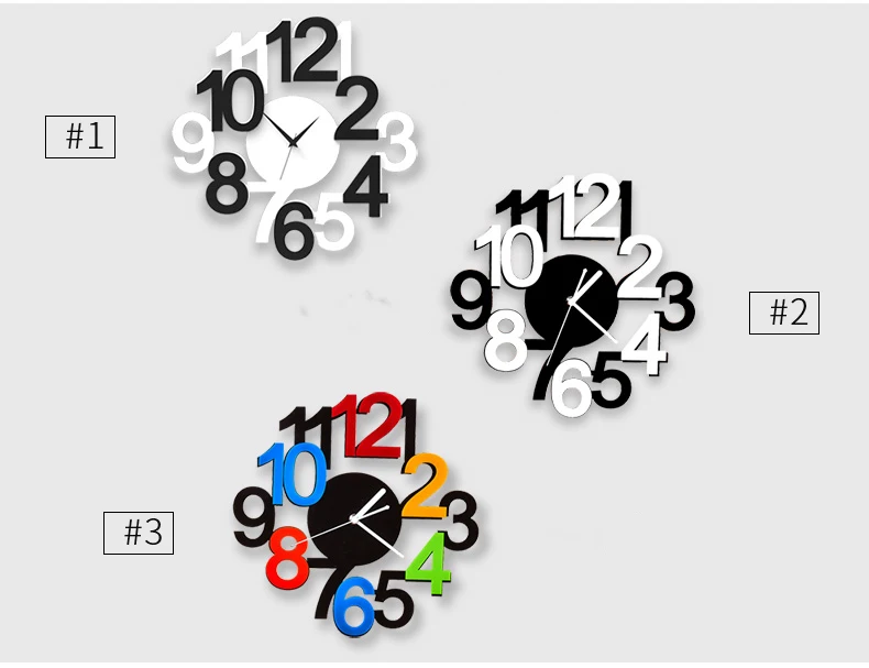 MEISD современный дизайн акриловые большие цифровые настенные часы настенные наклейки бесшумные Подвесные часы металлические иглы кварцевые часы