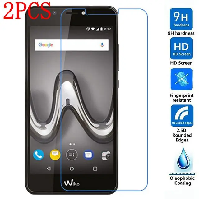 2 шт. закаленное стекло для Wiko Tommy Plus защита экрана Защитная пленка | Мобильные