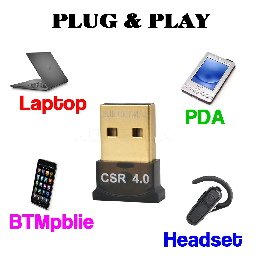 Bluetooth адаптер kebidumei 3 Мбит/с два режима|bluetooth computer adapter|bluetooth v4.0 adapterusb bluetooth |