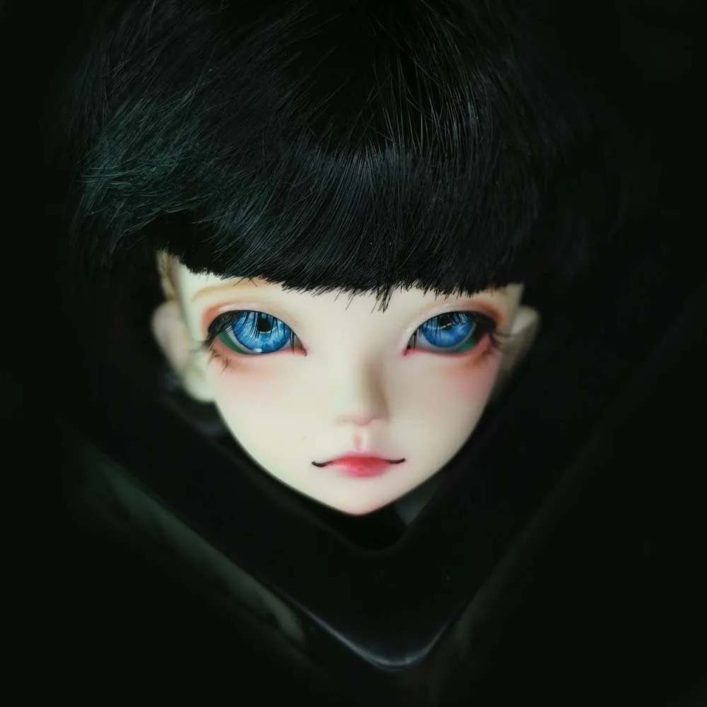 Милый комический Небесно Голубой Снежный bjd eyes 1/4 1/3 1/6 1/8 для BJD/SD MSD 12 мм 14 20 круглый
