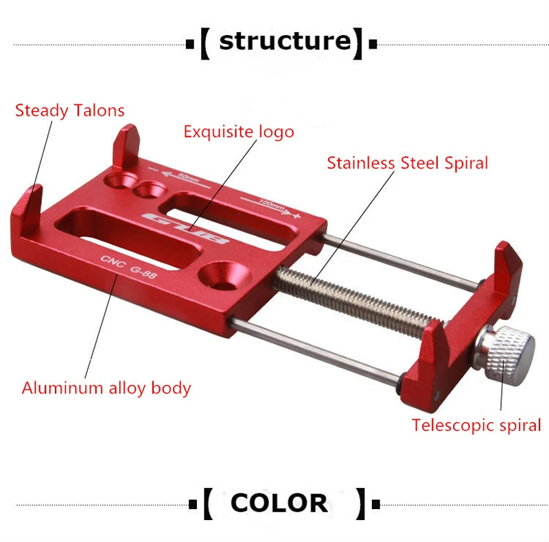 GUB G-88 MTB велосипед Мотоцикл держатель для телефона крепление на руль gps велосипед телефон подставка держатель для iPhone X XS 11 Pro Xiaomi