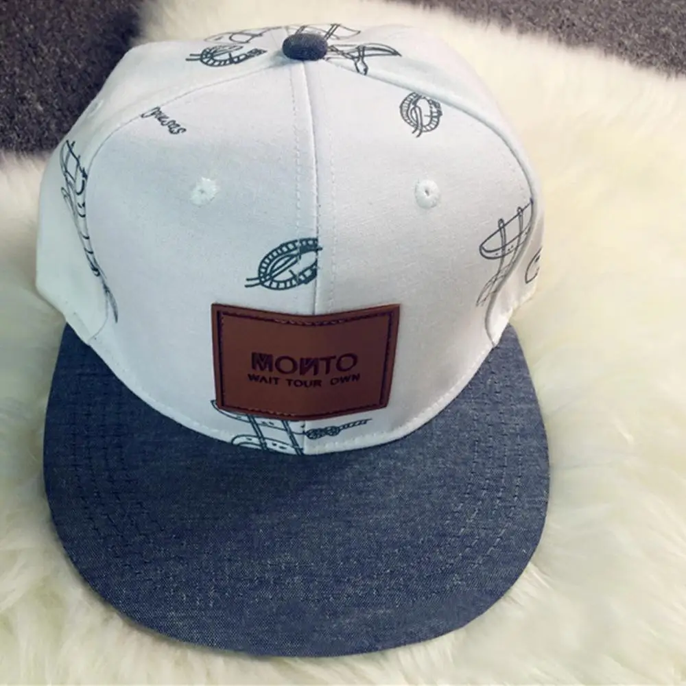 

2019 Street Style Baseball Caps Men Women Print Adjustable Trucker Dad Hat Cotton Hip Hop Cap Cool Sunscreen Snapback Hat