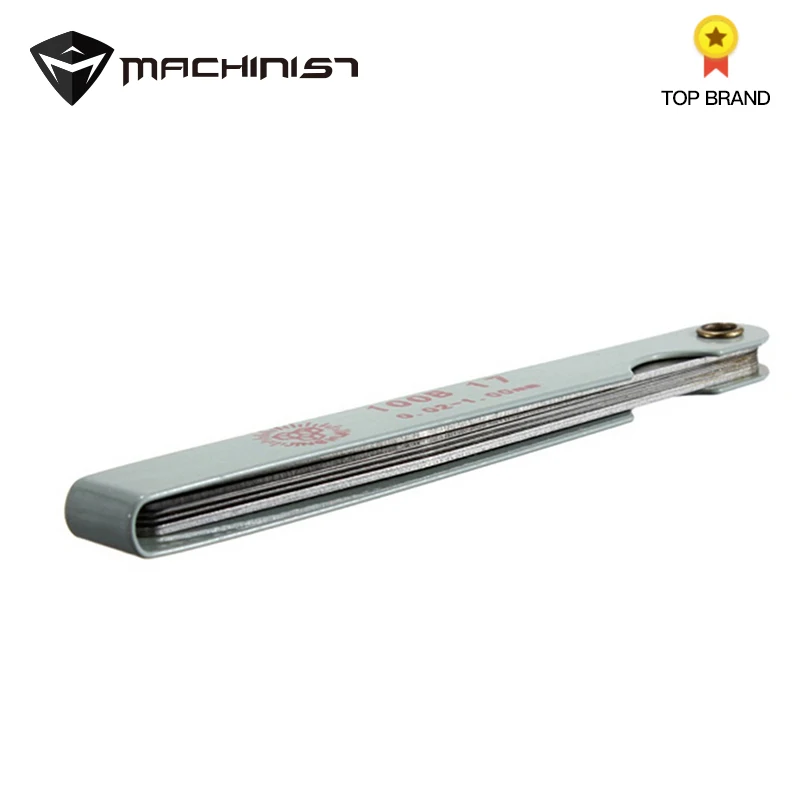 

0.02 to 1mm 17 Blade Thickness Metric Measurement Gap Metric Feeler Gauge Auto Car Tools Measuring Feeler Gauge