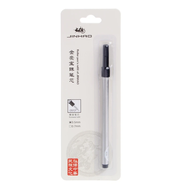 

Jinhao Roller Ball Rollerball Pen Refill Cartridge Blue Black Ink 0.5mm 0.7mm