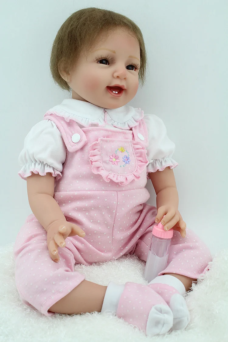 22inches Reborn Doll Kid's Toys Baby Doll Photo Props Children's