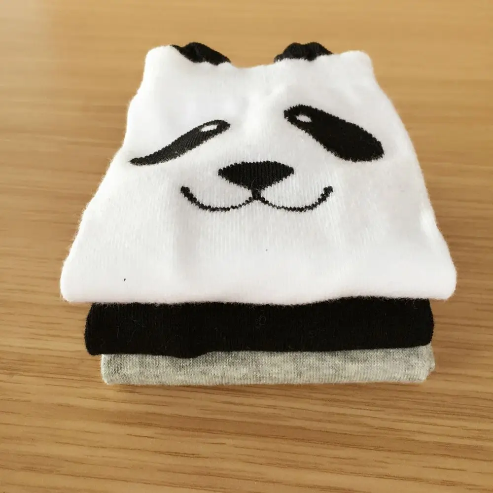 1 предмет, милые носки с изображением панды новые корейские японские хлопковые забавные женские носки для школьниц, короткие носки с низким вырезом