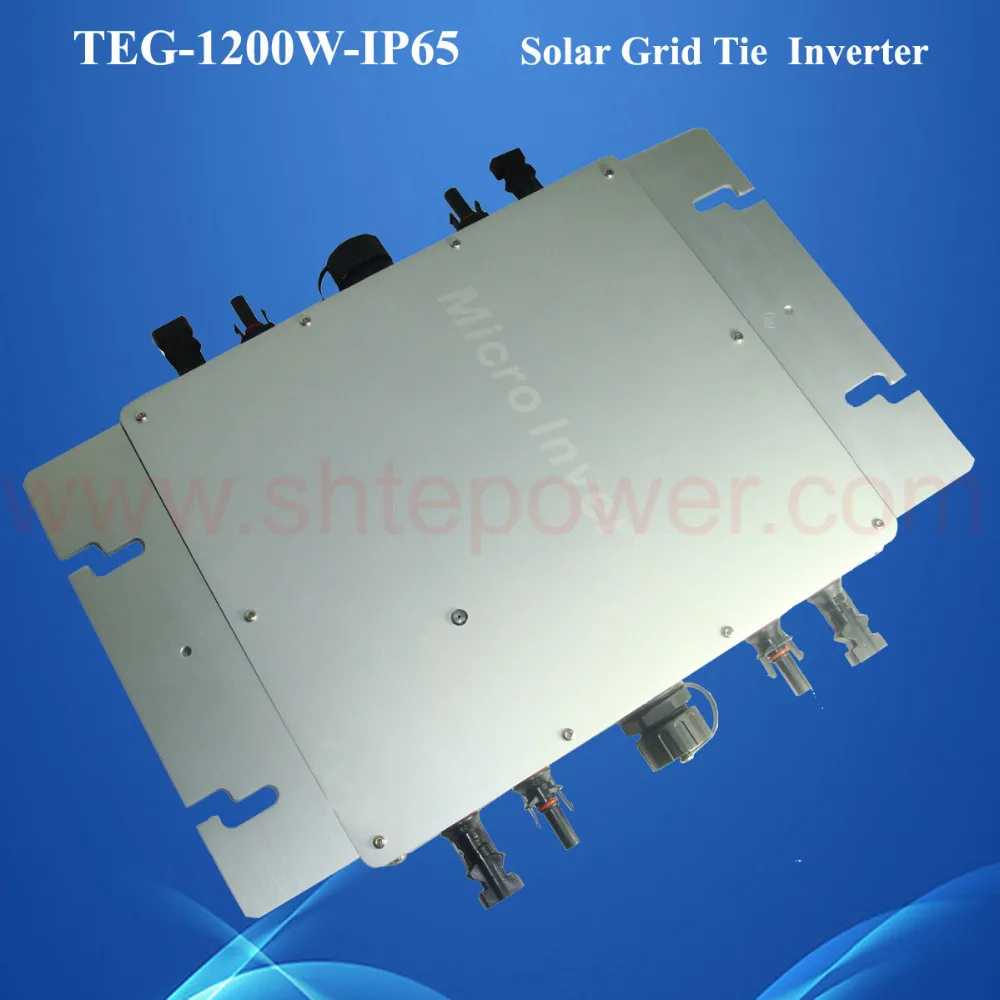 

1200w 1.2kw grid tie control inverters with IP65 waterproof function and mppt function dc to ac 110v 220v