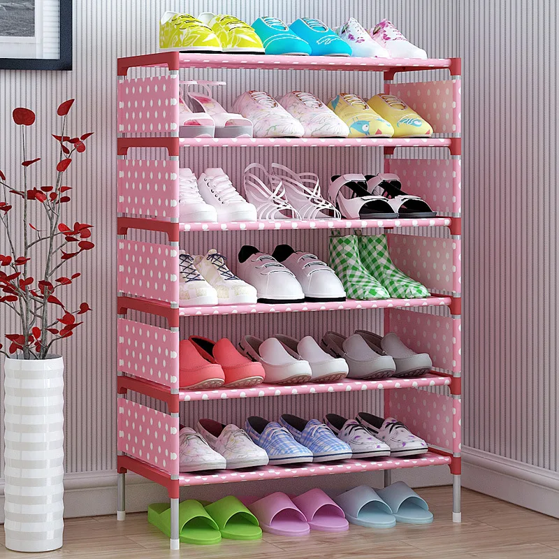 غير المنسوجة 5 الطبقة DIY الجمعية دولاب أحذية حذاء خزائن رف حامل أحذية المنظم المعيشة غرفة نوم أثاث تخزين غير المنسوجة 5 الطبقة DIY الجمعية دولاب أحذية حذاء خزائن رف حامل أحذية المنظم المعيشة غرفة نوم أثاث تخزين