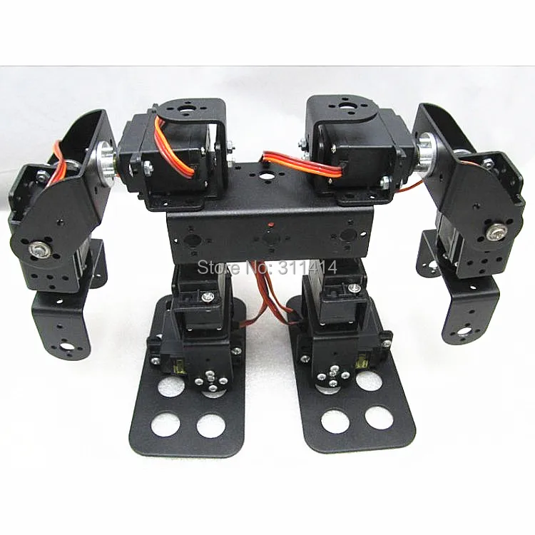 

1set 8DOF Humanoid Biped Robotic Educational Robot Mount Kit With Metal Servo Horn For Robot Arduino DIY