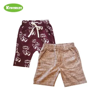 激安 夏の少年鉄赤と赤綿快適なクールなパンツ特別なポケット、子供ショートパンツ