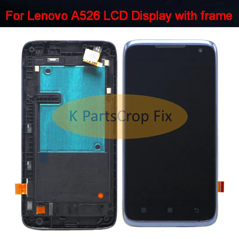 100% протестированный 854x480 ЖК-дисплей для 4 5 &quotlenovo A526 дисплей сенсорный экран