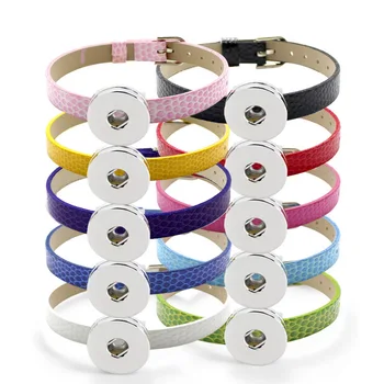 

8MM PU Leather Wristband Bracelets "Can Choose the Color"(10 piece/lot) DIY Accessory Fit Slide Letter /Slide Charms LSNB03-1*10