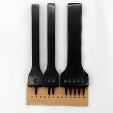 Leder werkzeuge 4mm runde cut set abstand von 3 # abstand leder handwerkzeuge