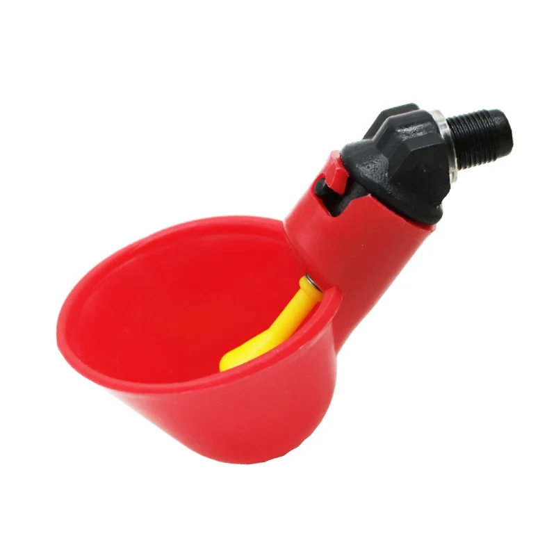 

1 pcs Poultry Water Drinking Cups Chicken Drinker Plastic Chicken Fowl Drinker Cups Breeding equipment