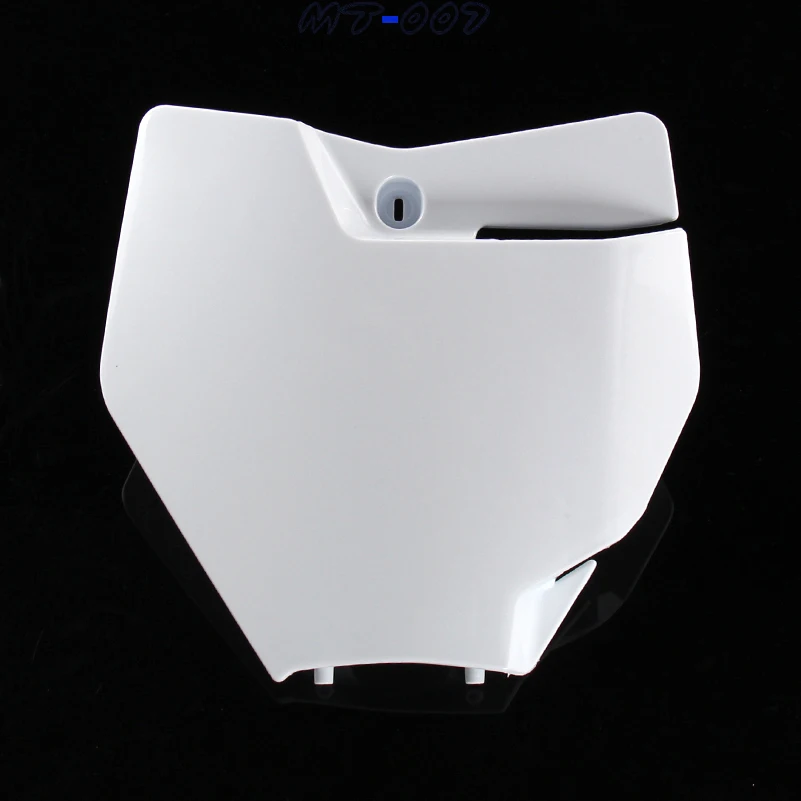 dirt bike front plate
