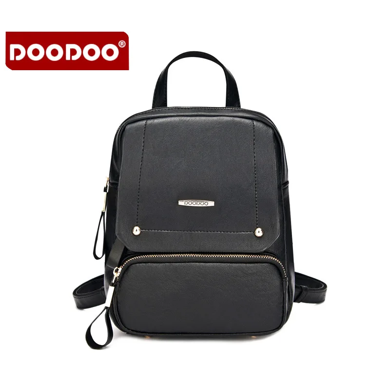 DOODOO New Designer Brand Fashion Lady Genuine Leather Backpack women backpacks Bolsa Femininas Vintage Tassel Famous