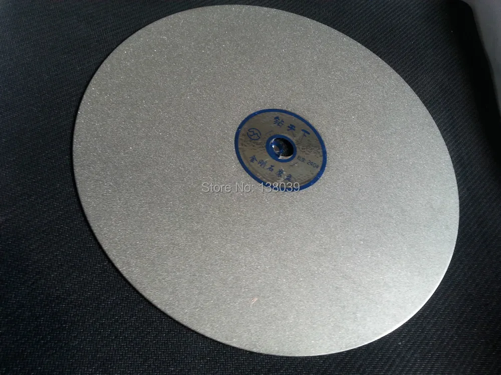 Грит 240 Алмазное покрытие 8 "дюймовый плоский круг колеса гранильных притирки полировки, диск