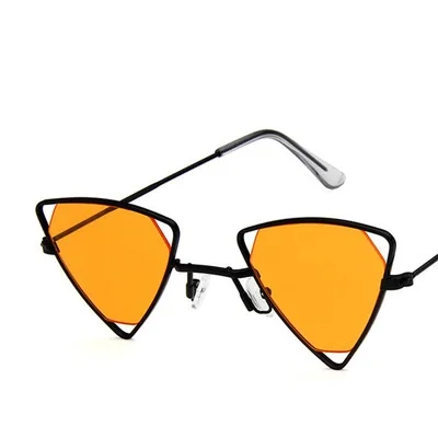 oversized square sunglasses Yoovos 2021 New Punk Sunglasses Women Triangle Oculos New Vintage Glasses Openwork Metal Frame Fashion Sun Glasses Men Okulary coach sunglasses Sunglasses