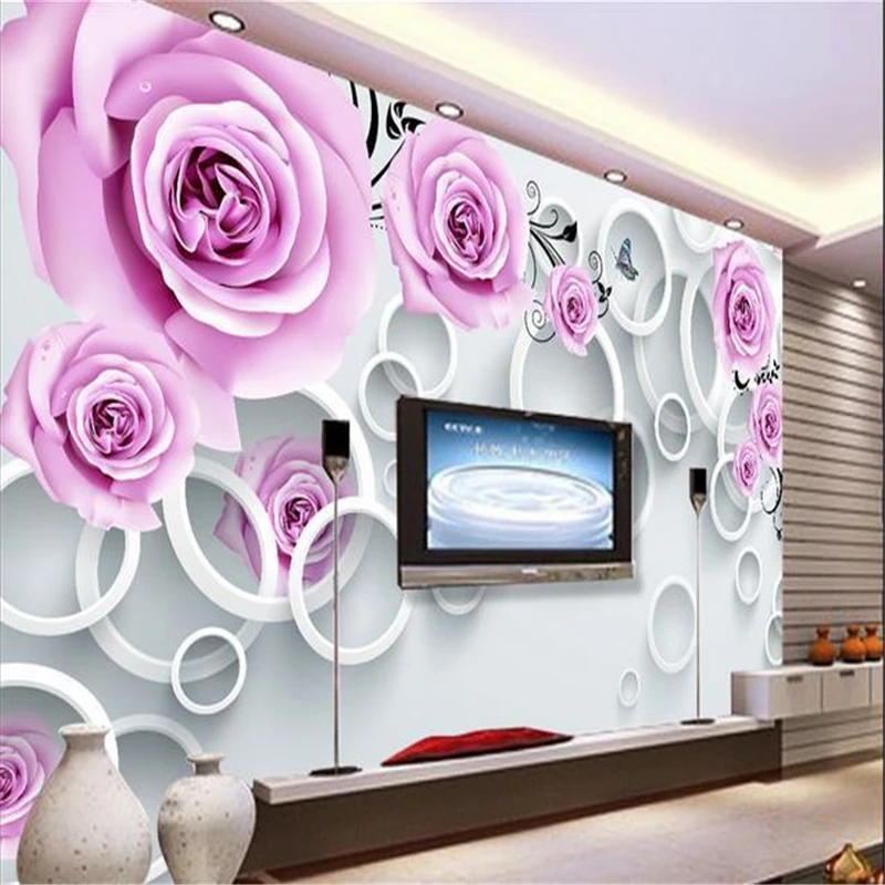 Tường ảnh hoa hồng tím 3D (3D wallpaper with purple rose and rattan): Bạn muốn trang trí cho ngôi nhà của mình thật đẹp mắt và độc đáo? Đừng bỏ qua tường ảnh hoa hồng tím 3D tuyệt đẹp này với khung cảnh phong phú của màu sắc và hình ảnh. Hãy để nó mang lại cảm giác thoải mái và thư giãn cho bạn.