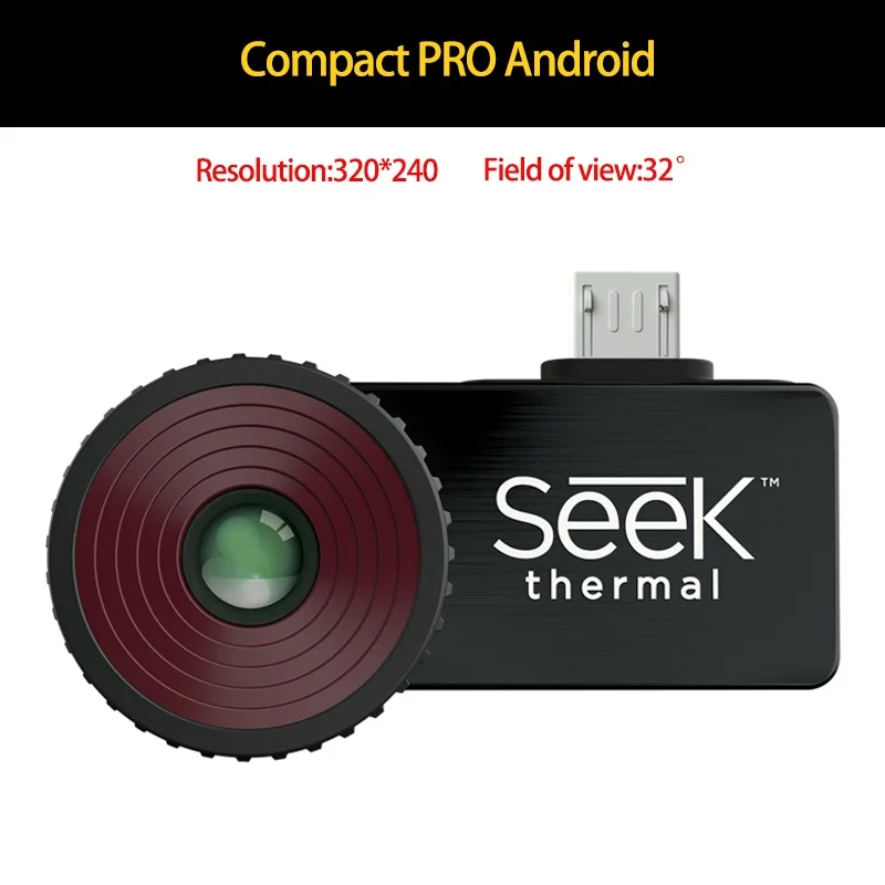 Seek Compact PRO/Compact XR/компактный портативный мобильный телефон, инфракрасная камера, детектор Ночного Видения, Android и IOS версия - Цвет: Compact PRO Android