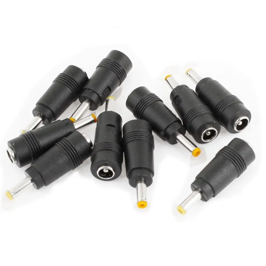 

10 PCS 2.1 x 5.5mm Female to 4 x 1.7mm Male AC DC Power Adapter Laptop 10pcs