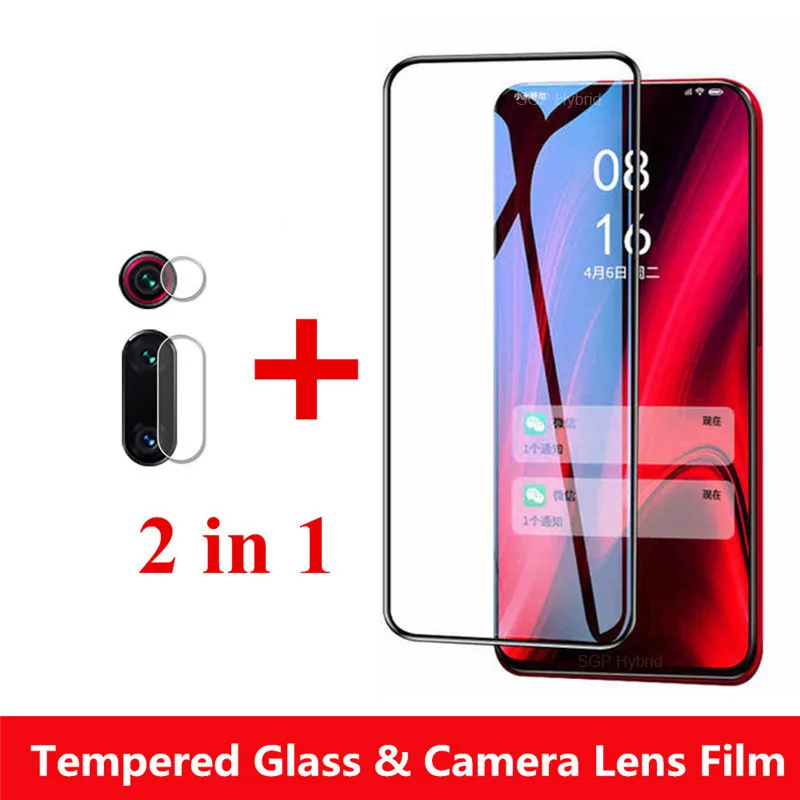 2 в 1 закаленное стекло для Xiaomi Redmi K20 K20pro Защитное экрана Red mi K 20 plus pro пленка