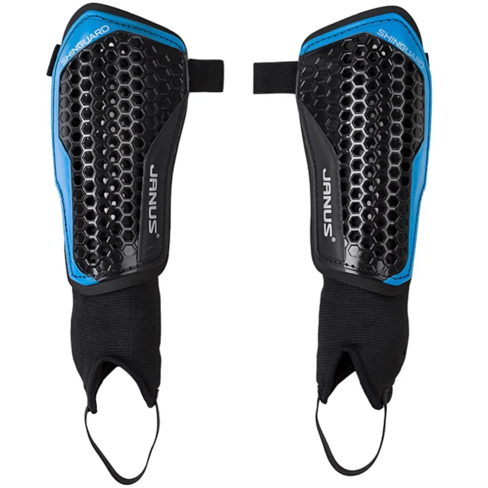 

JANUS Brand Kid Adult Professional Double Layer Design Outer Honeycomb Layer Football Cuish Plate Shin Guard Shank Pad Protector