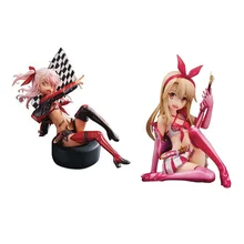 Fate kaleid liner PRISMA ILLYA 3rei!! Type-Moon Chloe Racing Ver Action Figure Character Scale 1/8 Figura Prisma Illya model toy Fate kaleid liner PRISMA ILLYA 3rei!! Type-Moon Chloe Racing Ver Action Figure Character Scale 1/8 Figura Prisma Illya model toy