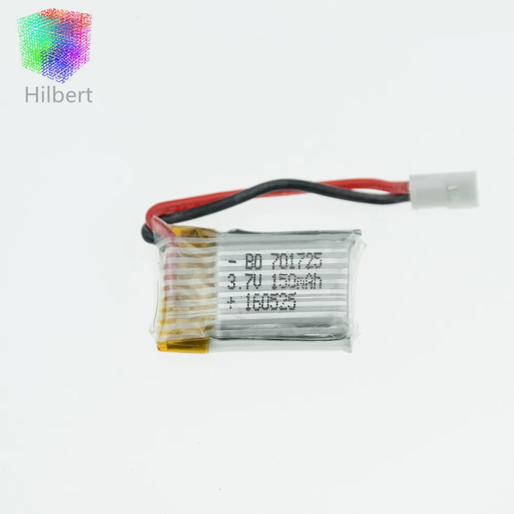 Оптовая продажа 50 шт. 3 7 В 150 мА/ч для H8 RC Mini Battery li po rc quadcopter syma X2 U207 H2 запасные