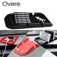 Овере 1 комплект парковочная карта автомобиля Противоскользящий коврик для телефона стенд для укладки для BMW E60 E36 E46 E90 E39 E30 F30 F10 F20 X5 E53 E70 E87 E34