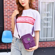 Jinqiaoer повседневная женская сумка через плечо модная Новая модная трендовая Водонепроницаемая нейлоновая сумка на одно плечо