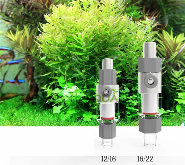

1 piece aluminum alloy CO2 refiner diffuser CO2 external atomizer diffuser reactor external for aquarium durable QIANRUI MEIYI