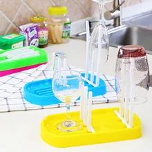 Новейшая многопозиционная сливная бутылка держатель чашка перевернутая полка сушилка бутылка@ 40