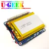 UGEEK UPS chapeau avec batterie pour Raspberry Pi 3 modèle B/2B/B + | batterie Raspberry Pi adaptateur | Source d'alimentation Pi 3 ► Photo 2/6