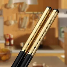 5 пар Длинные китайские палочки для еды Подарочный Набор Элегантный Chop палочки высокая термостойкость стекло волокно Chop палочки