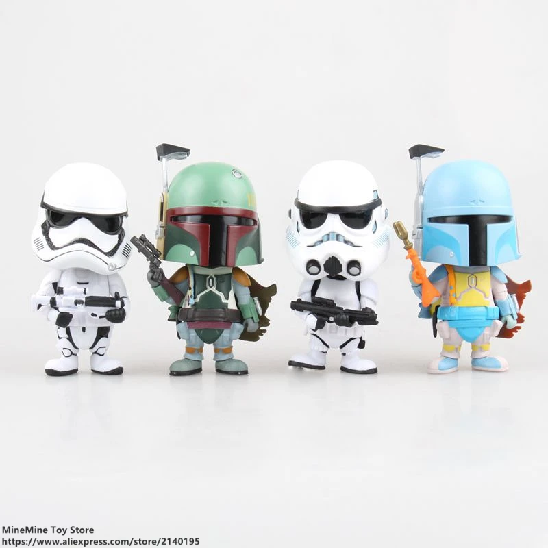 ZXZ Звездные войны Штурмовик Boba Фетт 10 5-11 5 см фигурку модель осанки коллекция