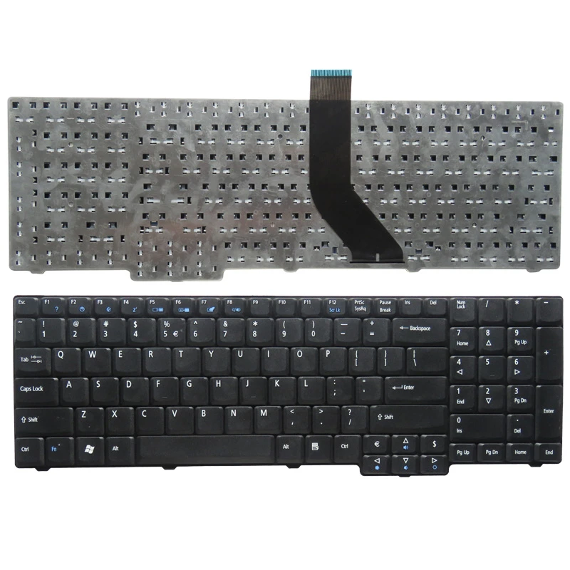 New Compatible with Acer TravelMate 7330 7530 7530G 7730 7730G Keyboard US Black New Compatible with Acer TravelMate 7330 7530 7530G 7730 7730G Keyboard US Black