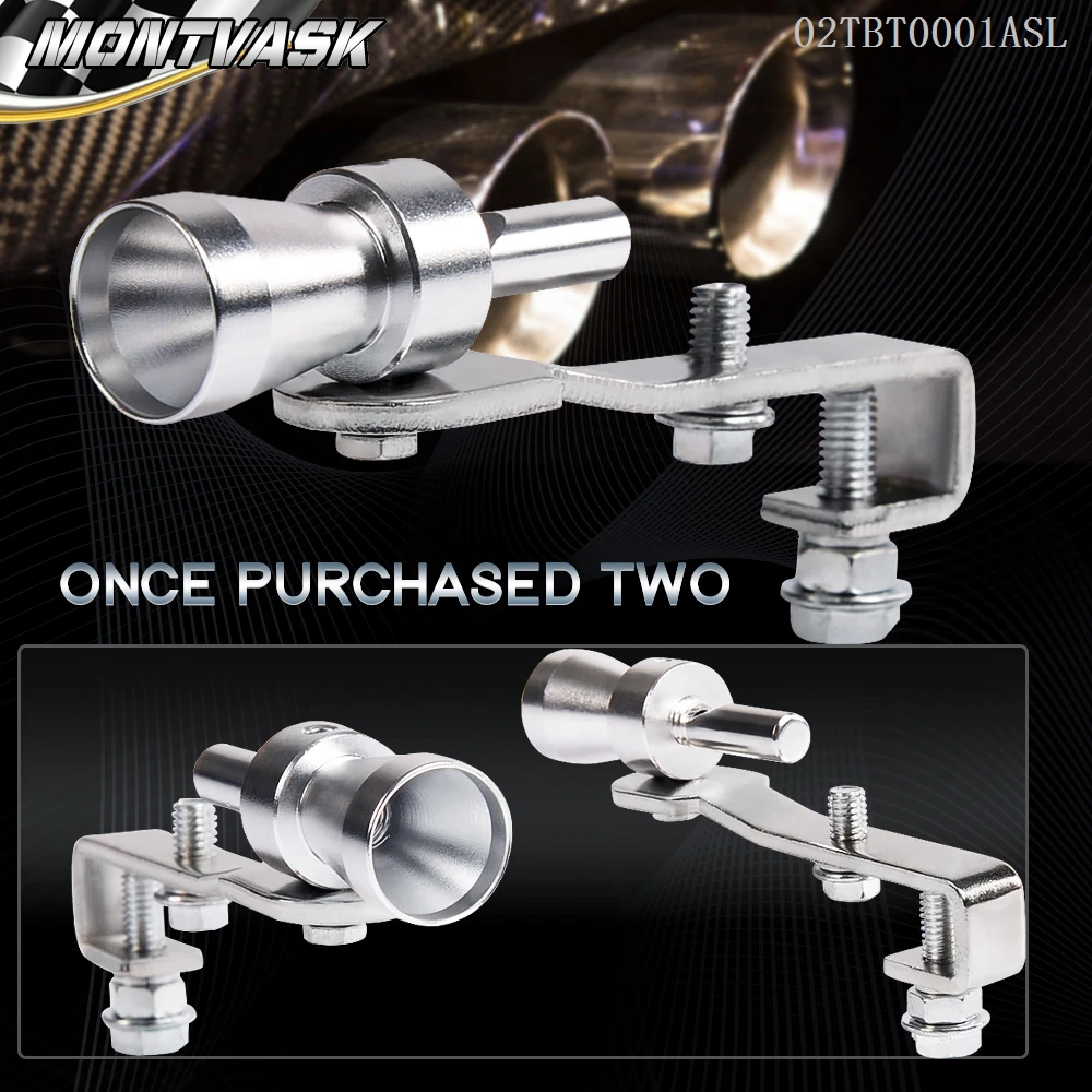 Free Shipping Universal Auto Turbo Sound Whistle Muffler Exhaust Pipe