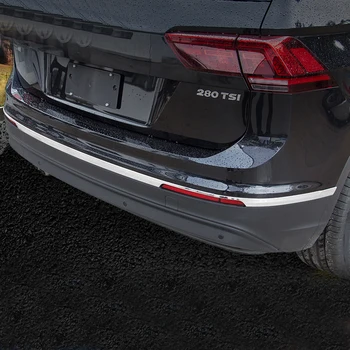 

FOR Tiguan 2019 car stickers Tiguan 2017 rear bumper bright strip decorative patch accessories rear bumper decorative stickers
