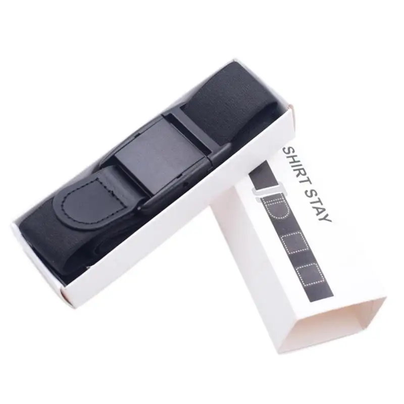 

Fashion New Arrival Shirt Holder Adjustable Near Shirt Stay Best Tuck It Belt For Women Men Work Interview Shirt Strap Men Belt