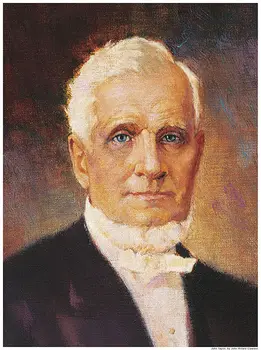

100% handpainted oil painting #John Taylor, third president prophet of The Church of Jesus Christ of Latter-day Saints 1880