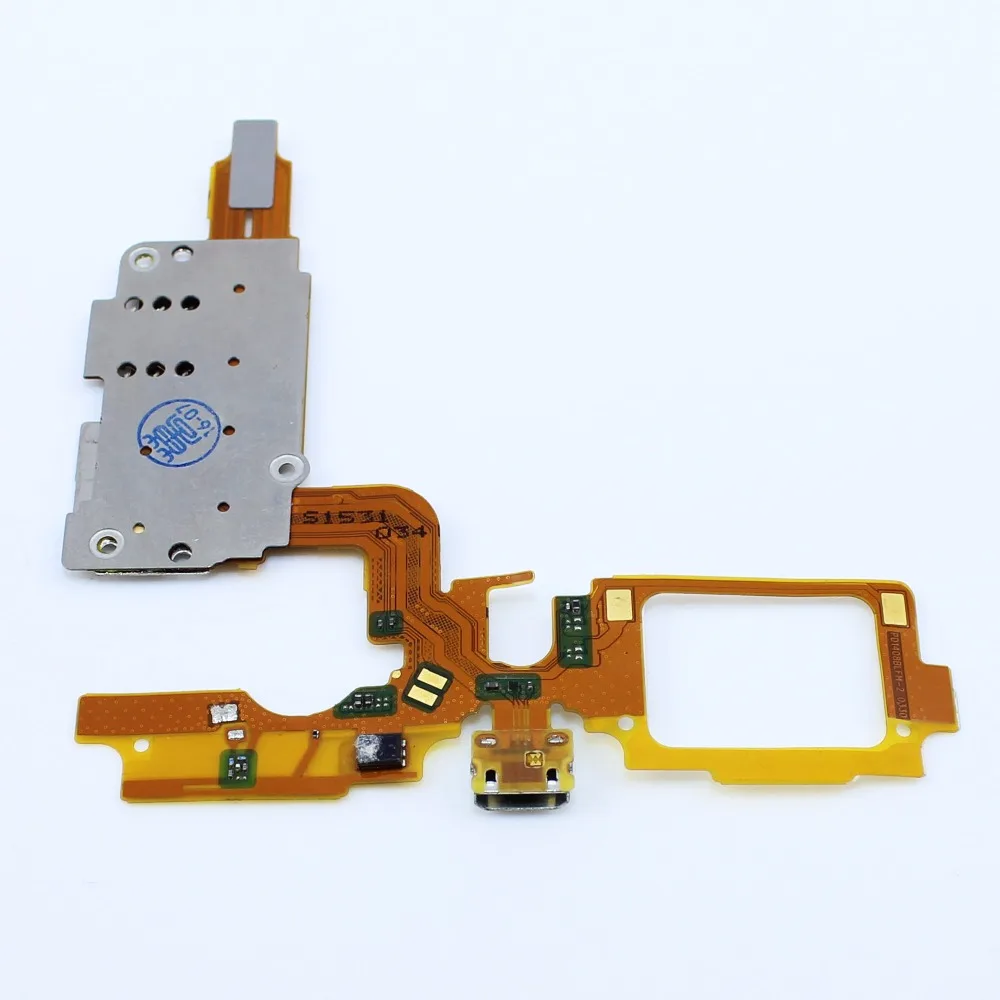 

New for VIVO X5 Max Sim Card Reader Connector Slot Holder Flex Cable + Micro USB Charging Port Dock Connector Module WP-132