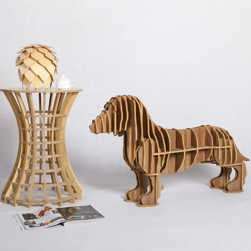 Высококачественный держатель для вина для сосисок и собак деревянная мебель для дома журнальный столик TM007M