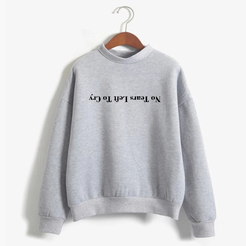 Top New 2019 Ariana Grande Tears Left To Cry Harajuku Women Hoodies Sweatshirts